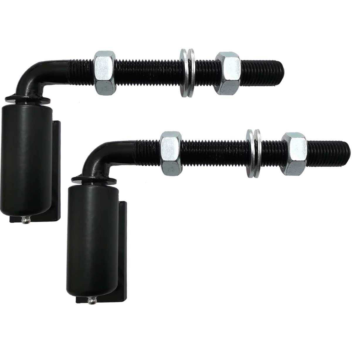 Supreform Universal Heavy Duty J-Bolt Gate Hinge Steel Pivot Hinge Welded Hinge for Welding on Larger Iron or Steel Gates - Zenithce
