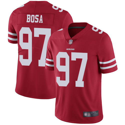 San Francisco 49ers #97 Nick Bosa Red Vapor Untouchable Limited Stitched Jersey - Zenithce