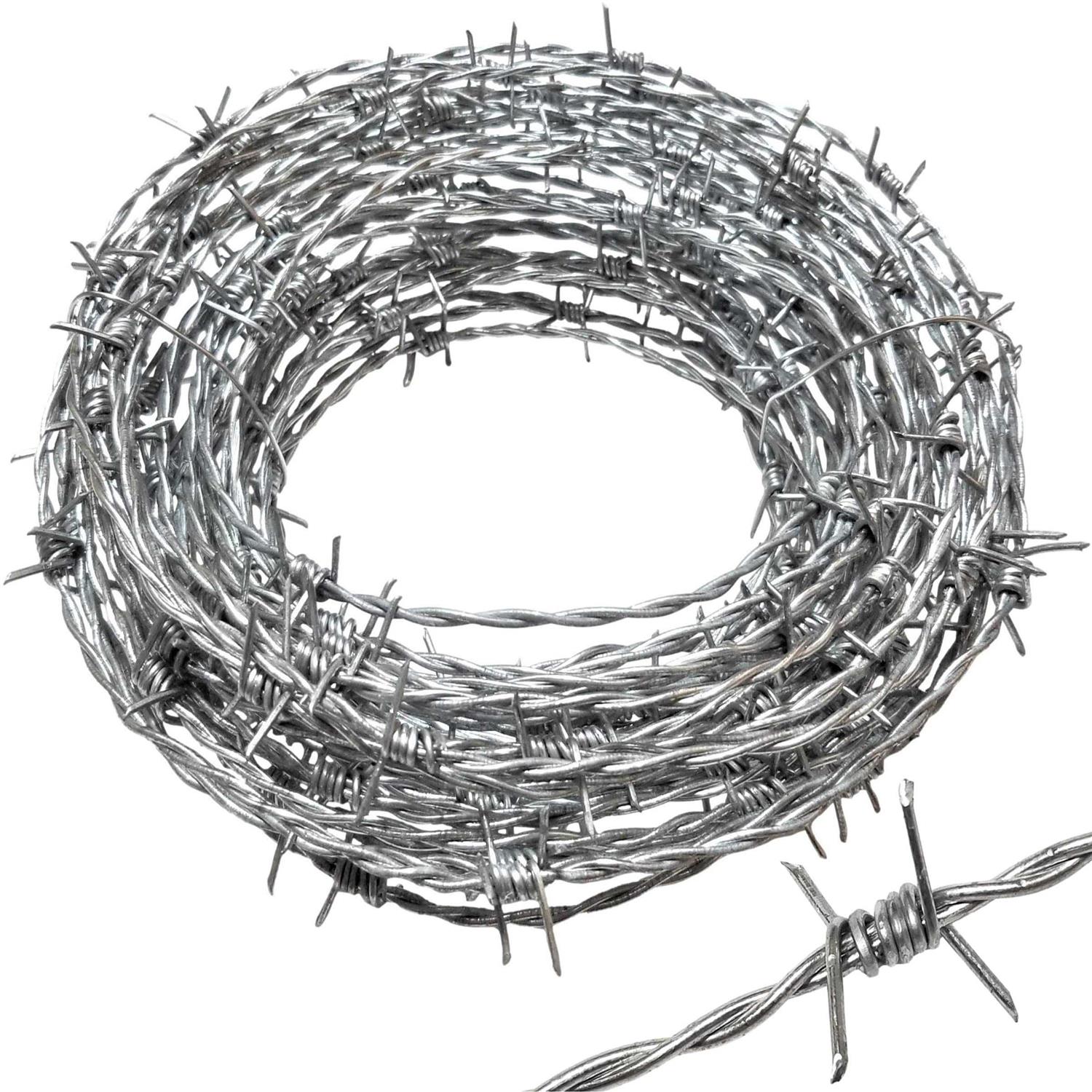 Dlh western Real Barbed Wire 60ft 15.5 Gauge - Zenithce