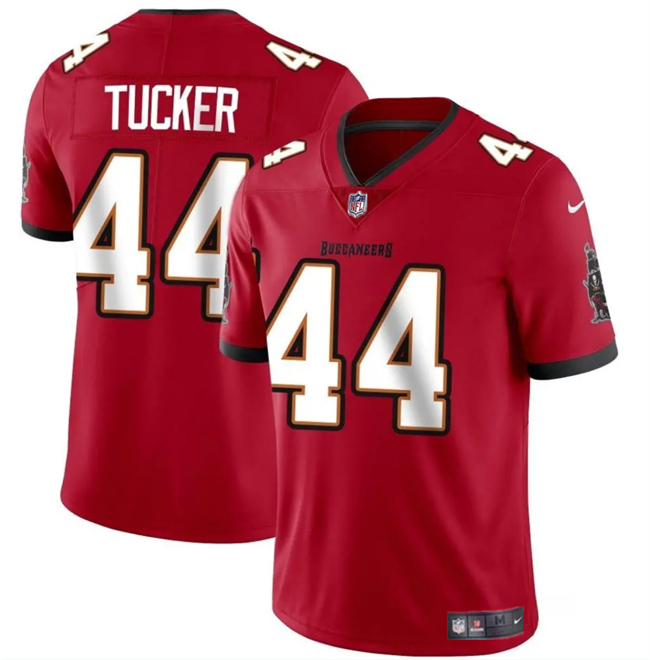 Tampa Bay Buccaneers #44 Sean Tucker Red Vapor Limited Stitched Jersey - Zenithce