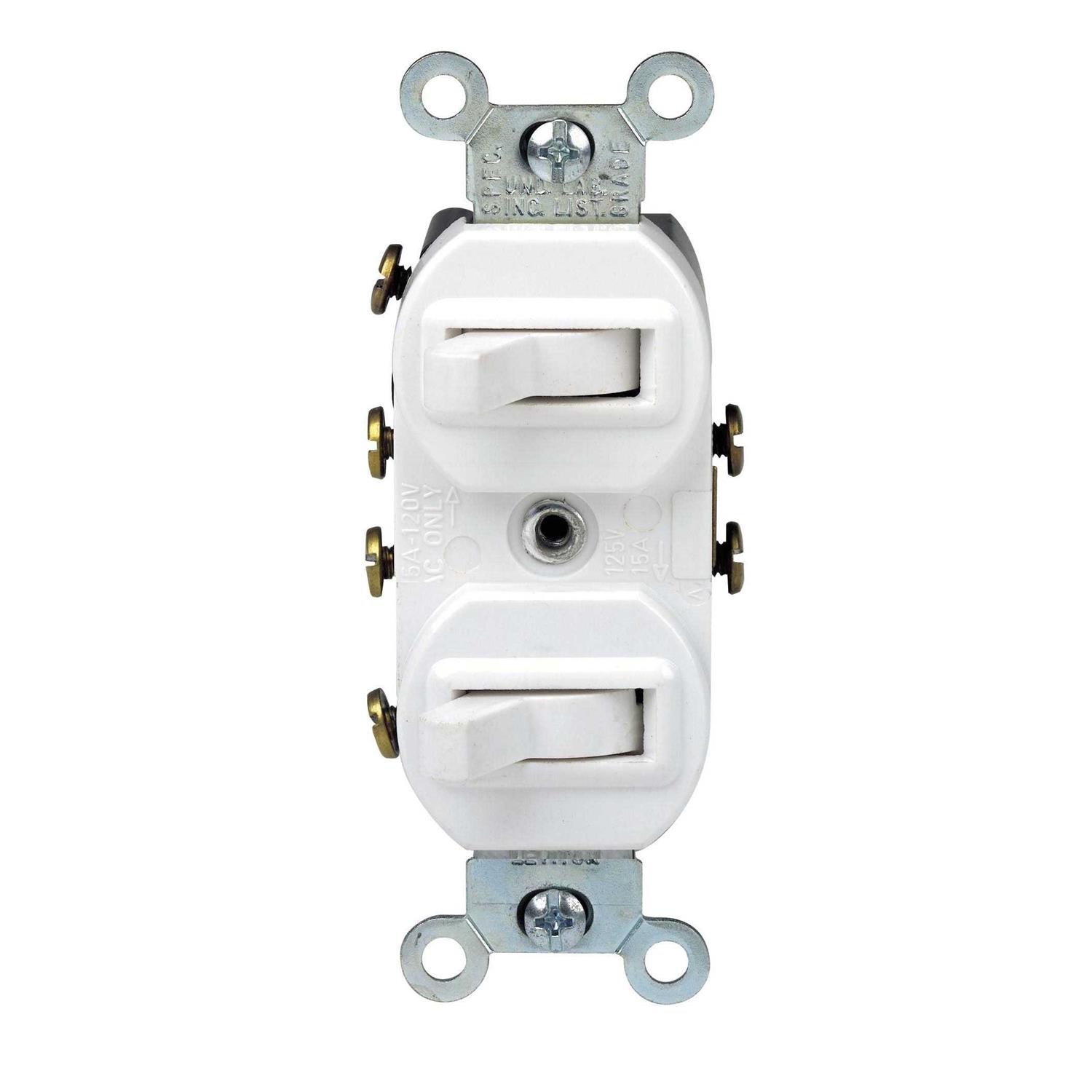 Leviton 5239 15 Amp 125 Volt Flanged Inlet Receptacle - Zenithce