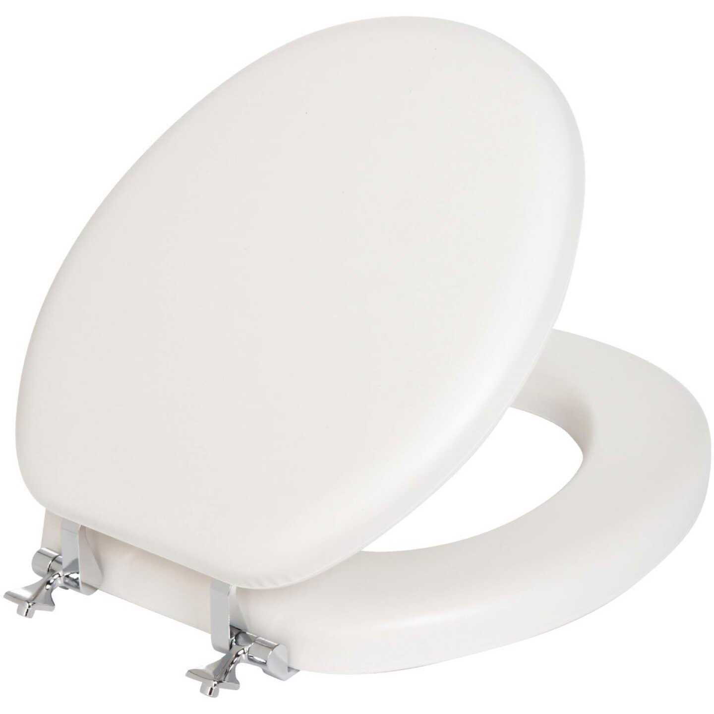 Mayfair Round Natural Oak Wood Veneer Toilet Seat - Zenithce