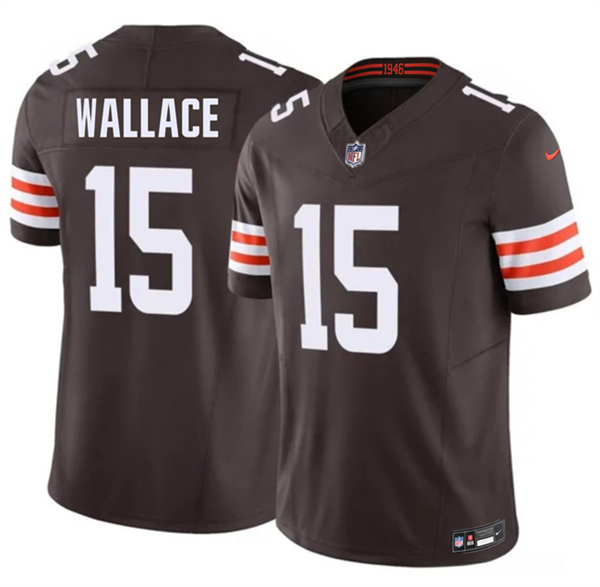Cleveland Browns #15 Tylan Wallace Brown 2026 F.U.S.E. Vapor Limited Stitched Jersey - Zenithce