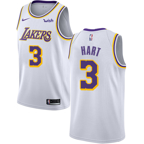 Los Angeles Lakers #3 Josh Hart White Association Edition Authentic Jersey - Zenithce