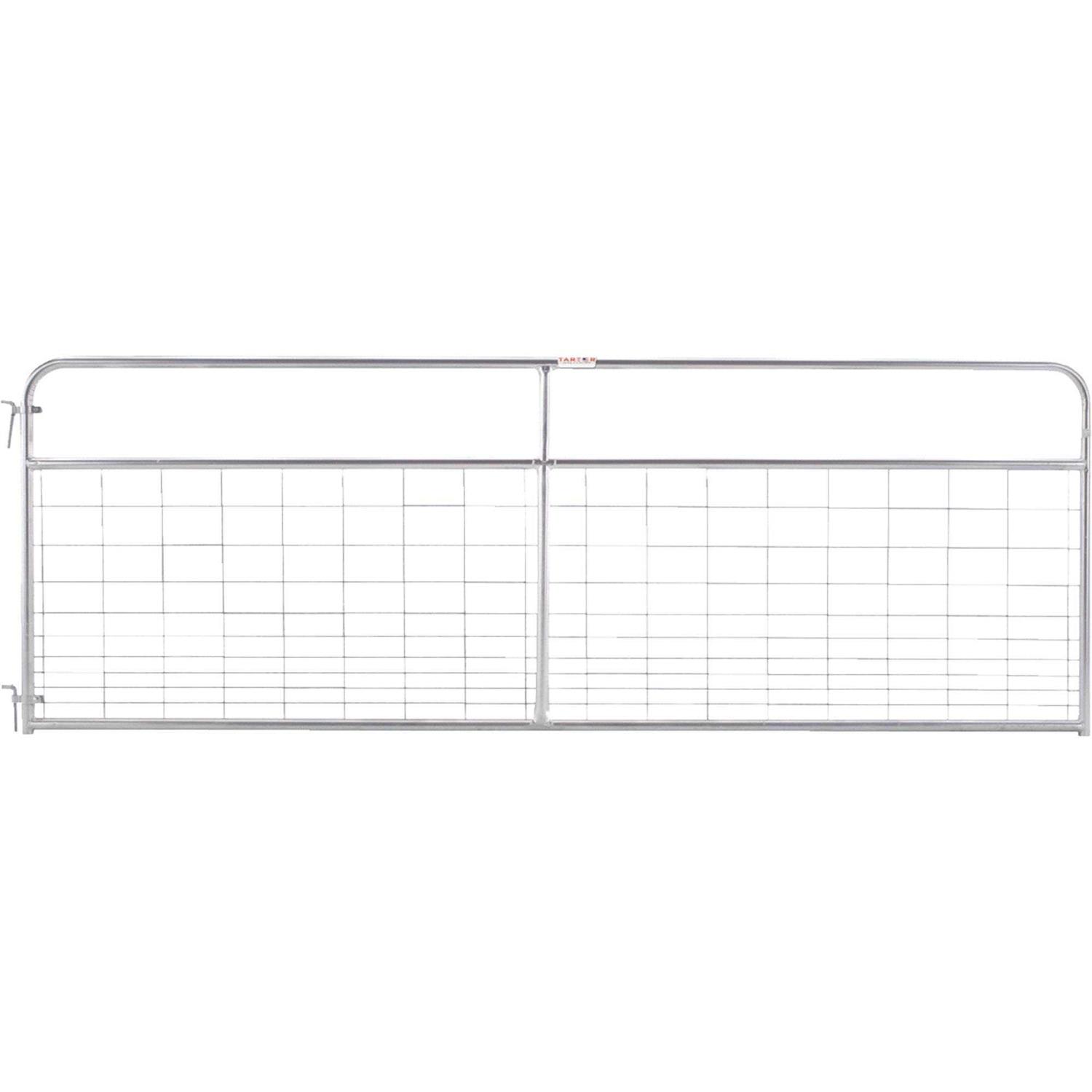 Tarter Galvanized Wire-Filled Tube Gate 16 ft WG16 - Zenithce