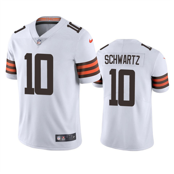 Cleveland Browns #10 Anthony Schwartz White Vapor Untouchable Limited Stitched Jersey - Zenithce