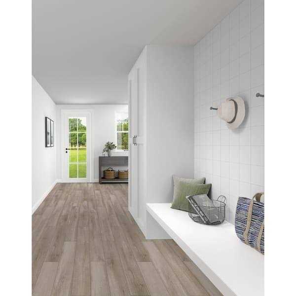 Daltile Stencil 4 in. x Glazed Porcelain Tile - Zenithce