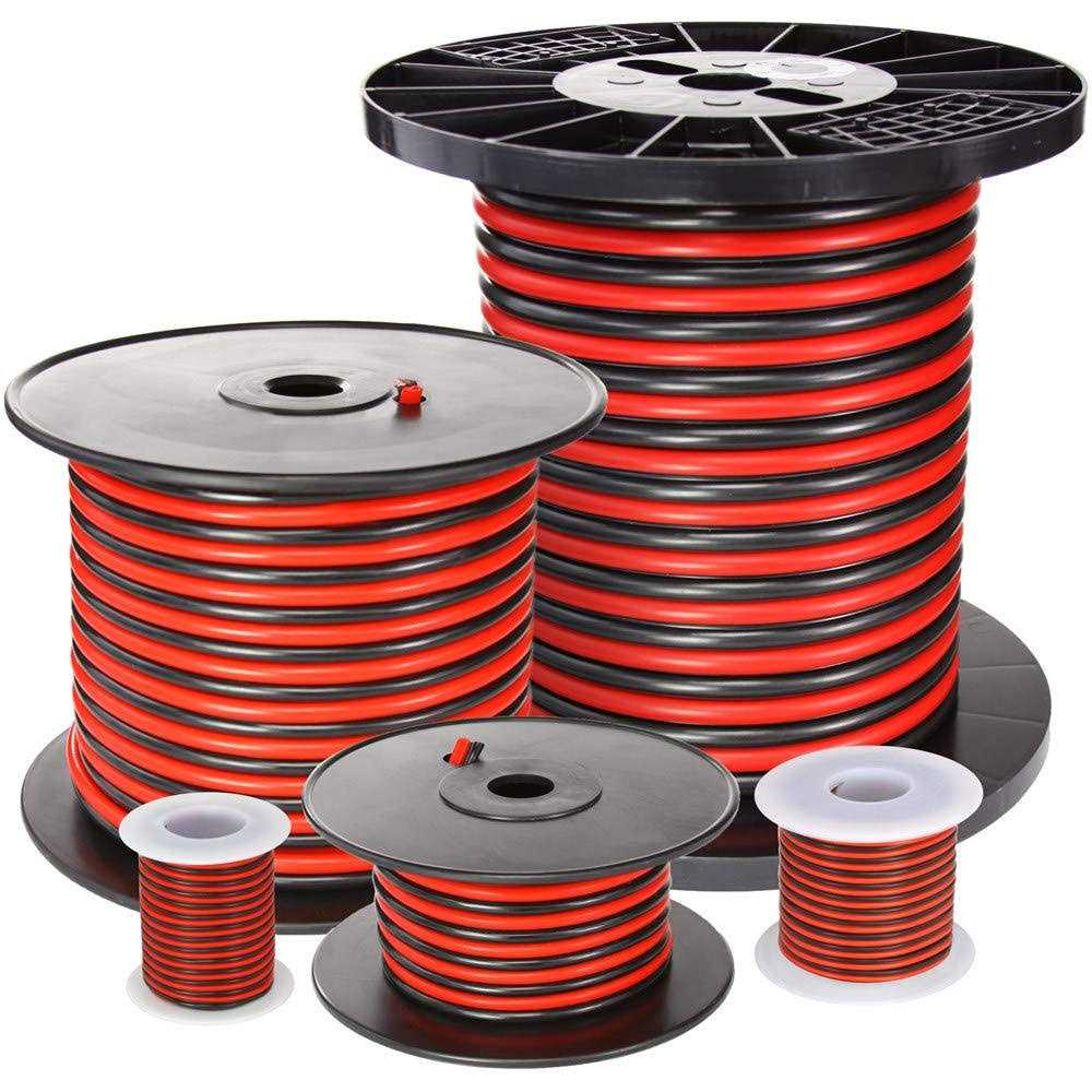 Powerwerx Red/Black Zip Cord Wire-RB - Zenithce