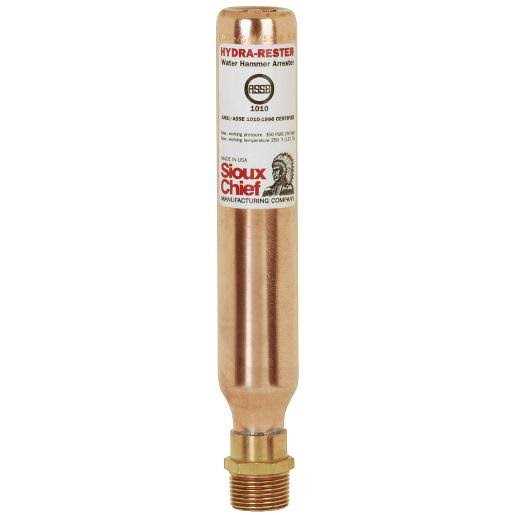 Sioux Chief 646-PG3 3/4 PVC x 3/4 MIP MetalHead Straight Adapter - Zenithce