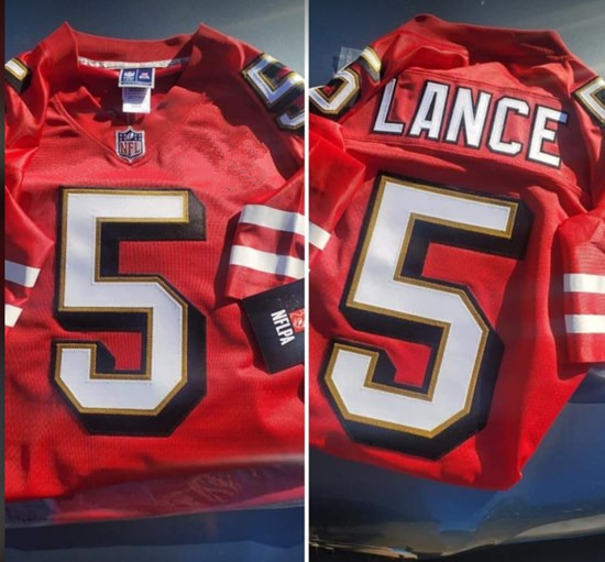San Francisco 49ers Customized Red Throwback Stitched NFL Jersey - Zenithce