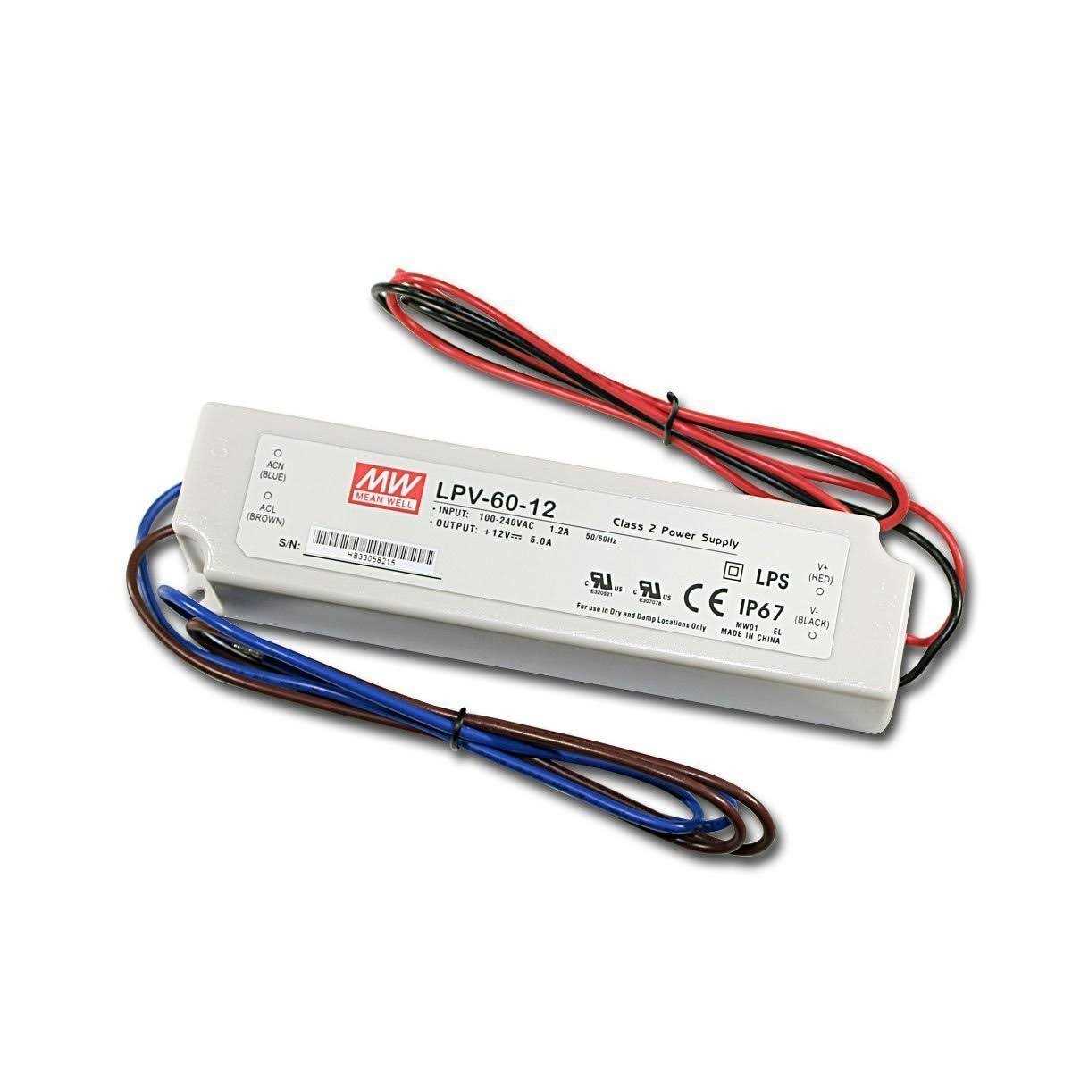 LED Transformer 12V 2000mA LED Controller Class 2 Power Supply IP44 Low Voltage Transformer US Plug for Christmas LED Light - Zenithce