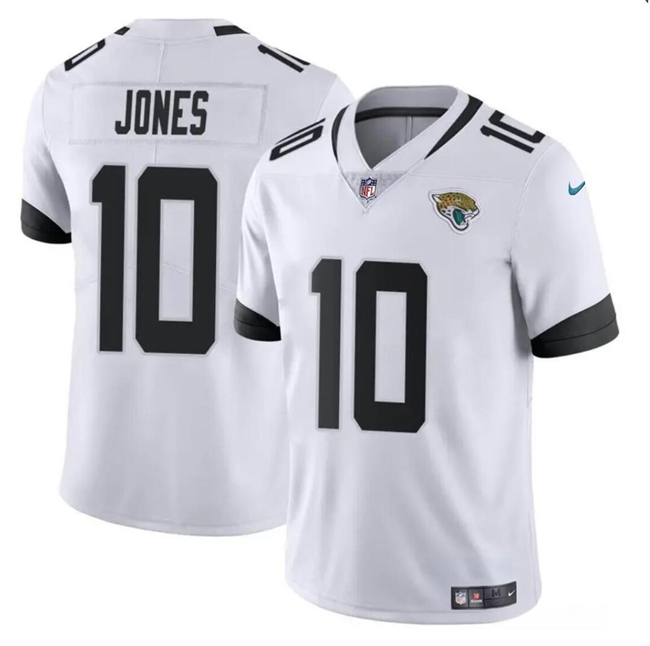 Jacksonville Jaguars #10 Mac Jones White Vapor Untouchable Limited Stitched Jersey - Zenithce