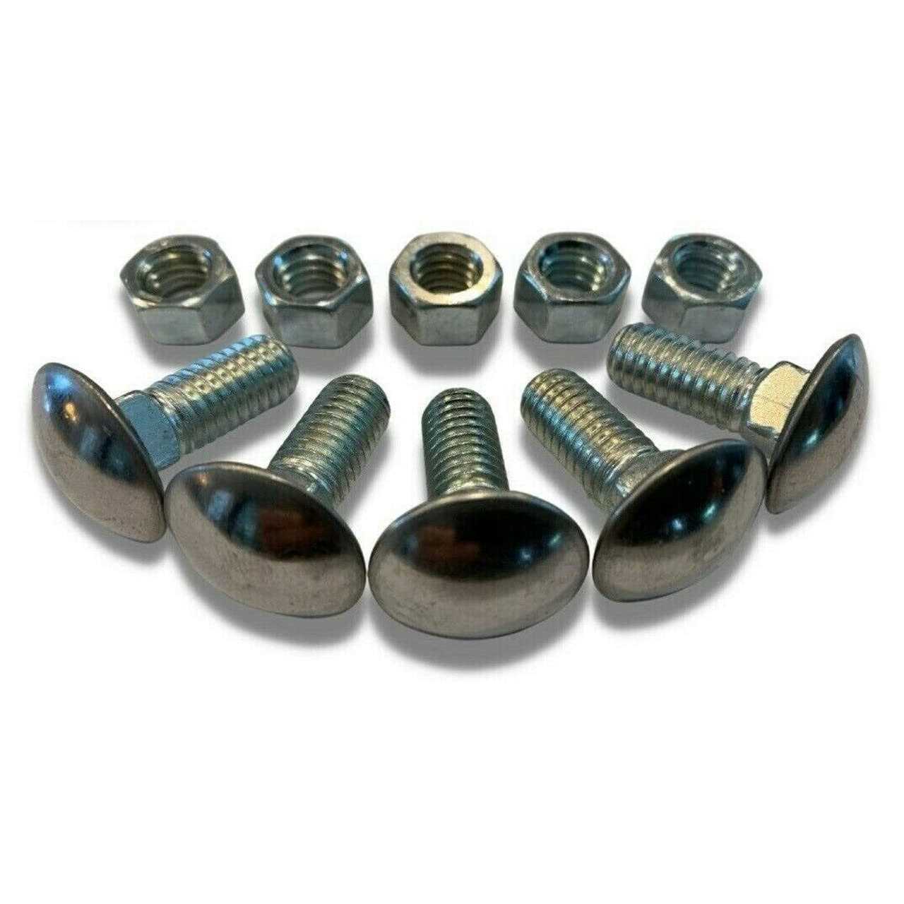 GM Front & Rear Chrome Bumper Bolt & Nut Kit - Zenithce