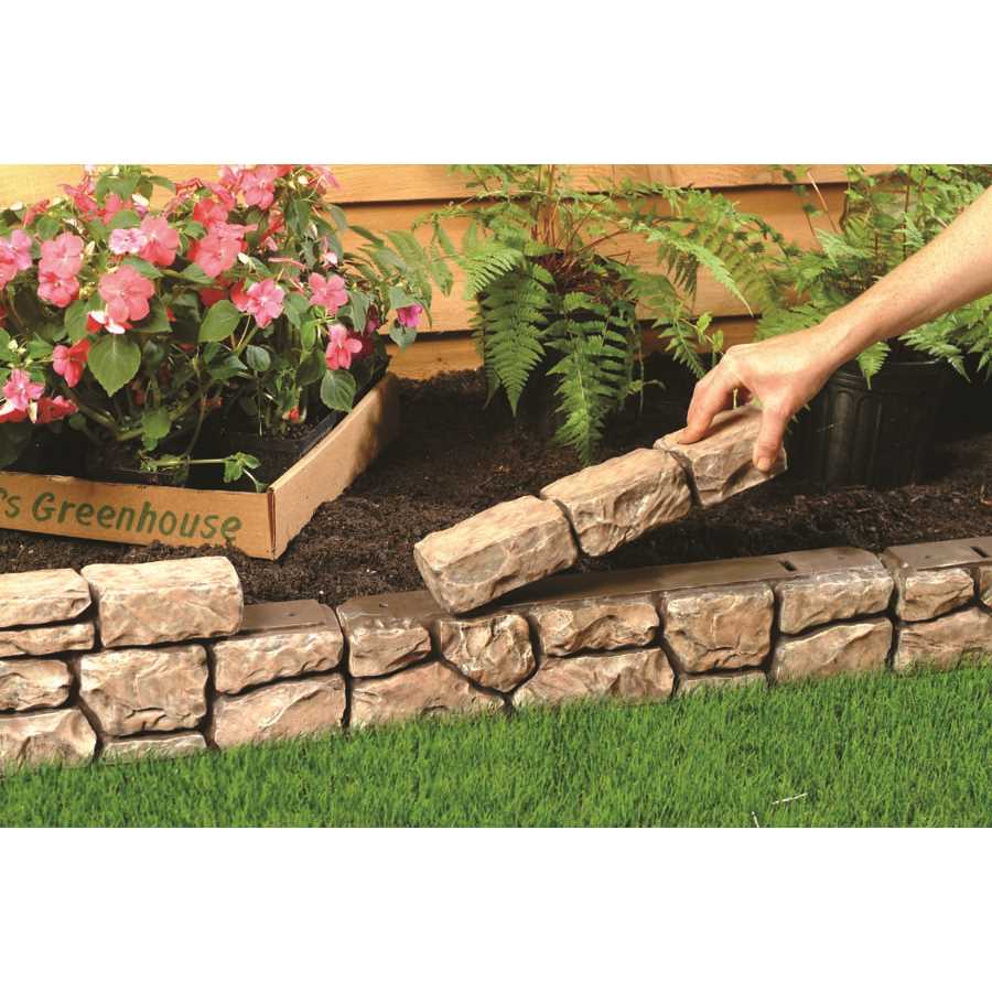Dalen Products 6 in. x 10 ft. Stonewall Border - Zenithce