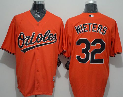 Orioles #32 Matt Wieters Orange New Cool Base Stitched Jersey - Zenithce