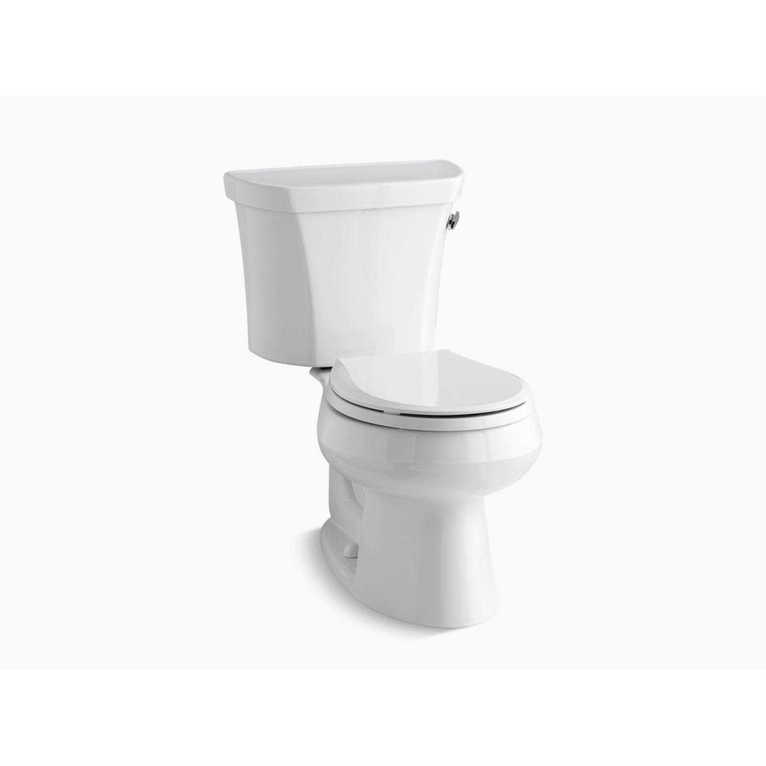 Kohler K-3988-0 Wellworth Two-piece Elongated Dual-Flush Toilet - Zenithce