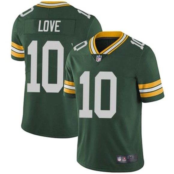 Green Bay Packers #10 Jordan Love Green Stitched Jersey - Zenithce