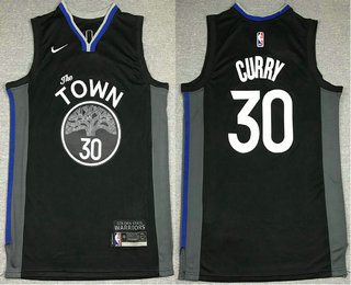 Golden State Warriors #30 Stephen Curry Black 2021 Swingman Stitched Jersey - Zenithce