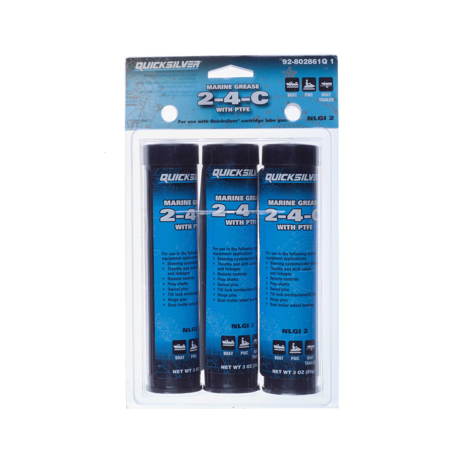 Quicksilver 2-4-C Marine Grease 92-802859Q 1 - Zenithce