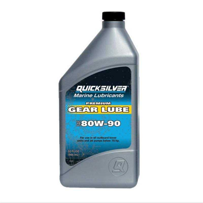 Quicksilver Premium Gear Lube 858058Q01 - Zenithce