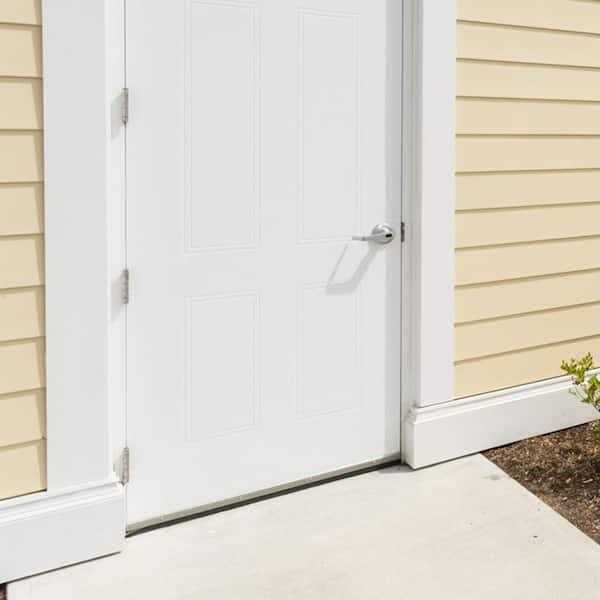 Veranda 3/4 in. x 8 ft. White PVC Reversible Trim - Zenithce