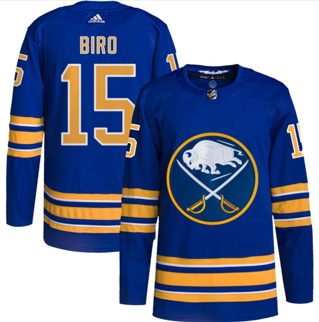 Buffalo Sabres #15 Brandon Biro Blue Stitched Jersey - Zenithce