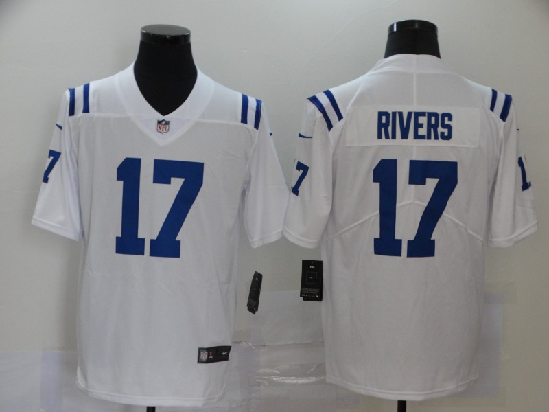 Indianapolis Colts #17 Philip Rivers White Vapor Untouchable Limited Stitched Jersey - Zenithce