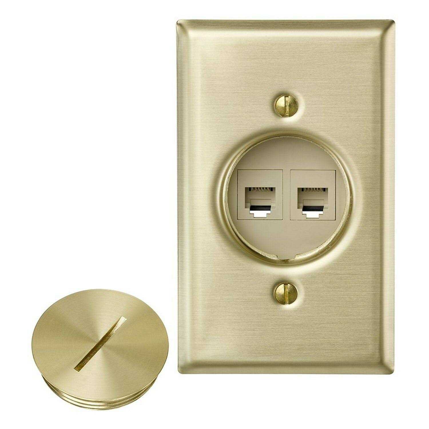 Leviton 41652 QuickPort Floor Jack Assembly - Zenithce