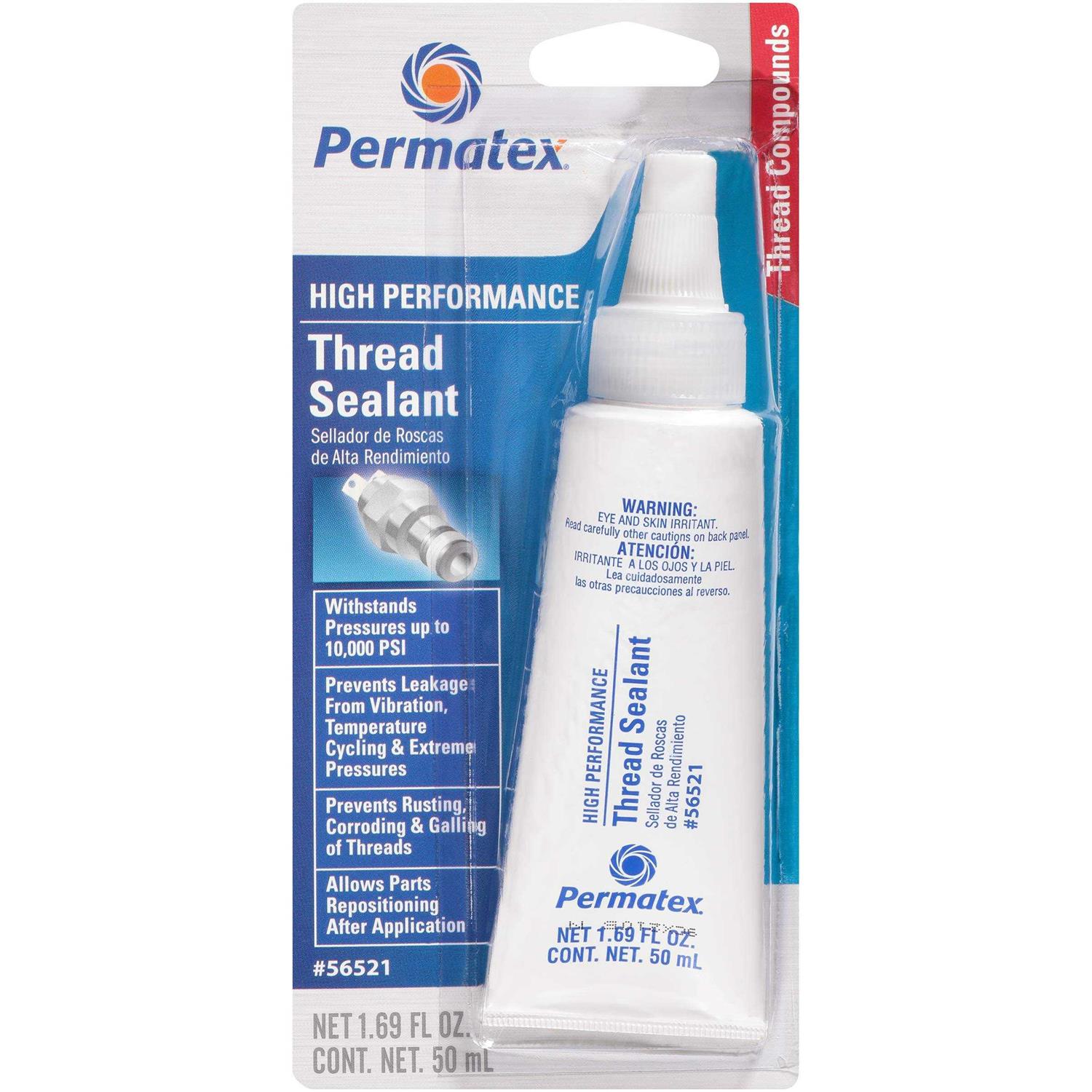 Permatex 56521 High Performance Thread Sealant - Zenithce