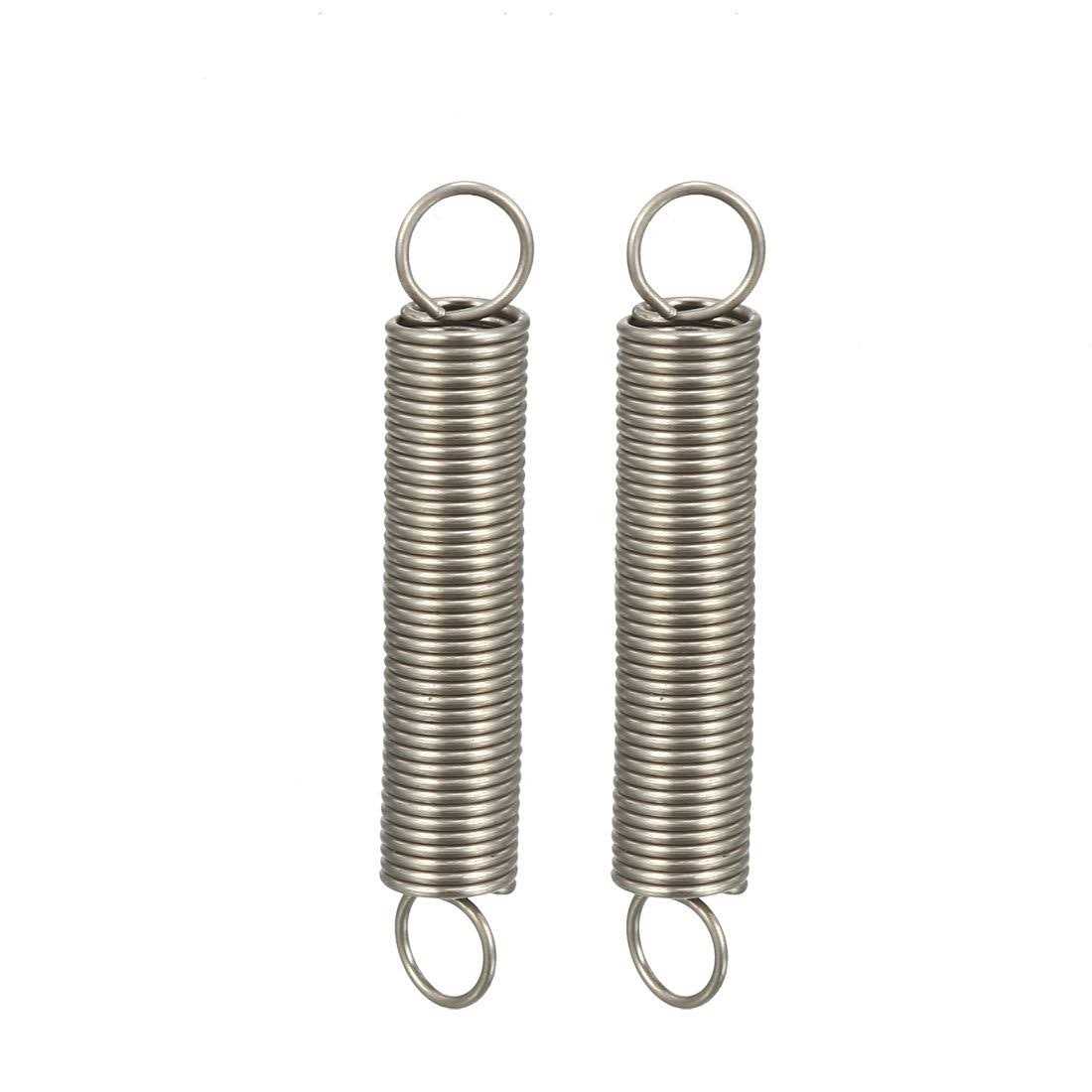 Harfington Stainless Steel Small Dual Hook Tension Spring - Zenithce