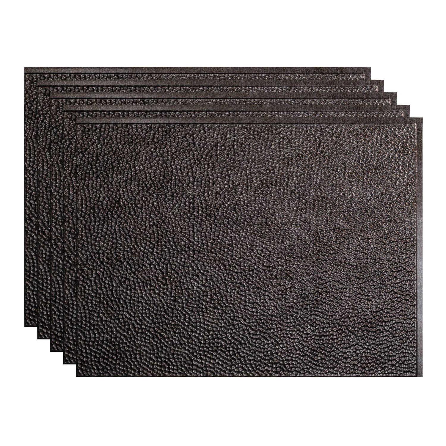 Fasade Hammered Decorative Vinyl Backsplash Panel - Zenithce