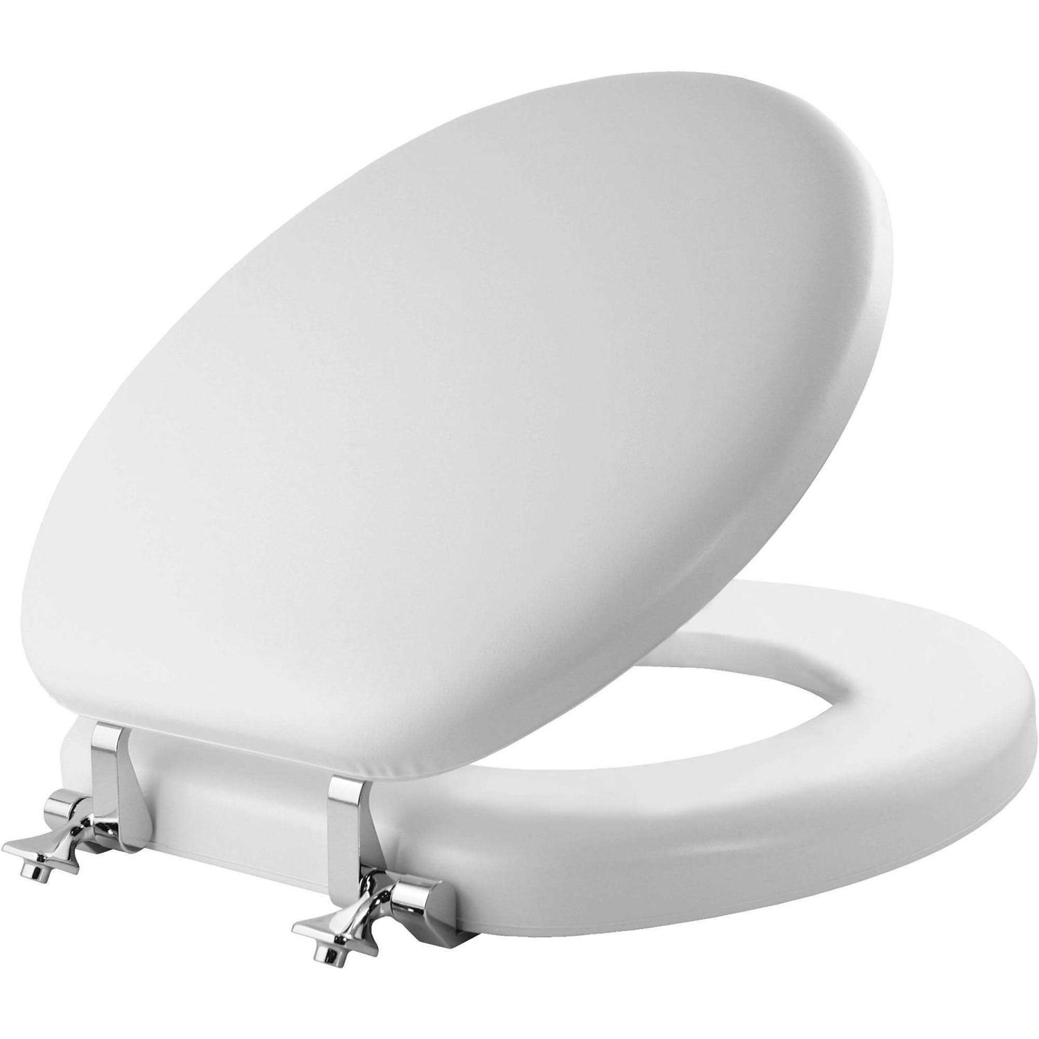 Mayfair Round Natural Oak Wood Veneer Toilet Seat - Zenithce