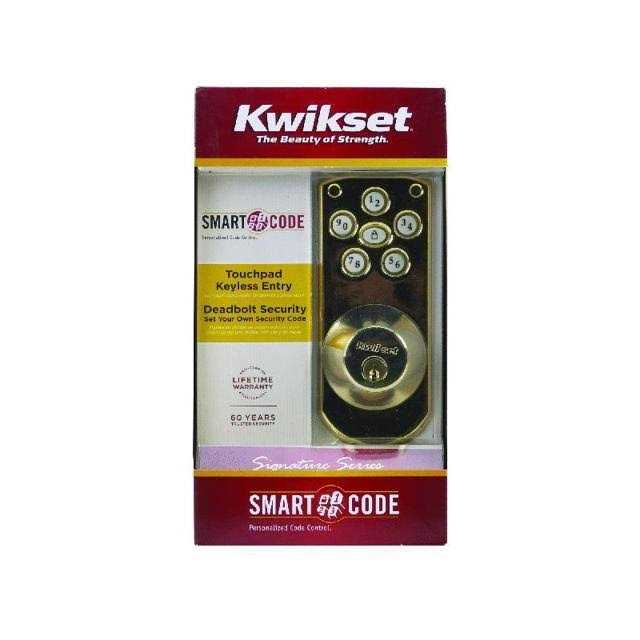 Kwikset Electronic Deadbolt - Zenithce
