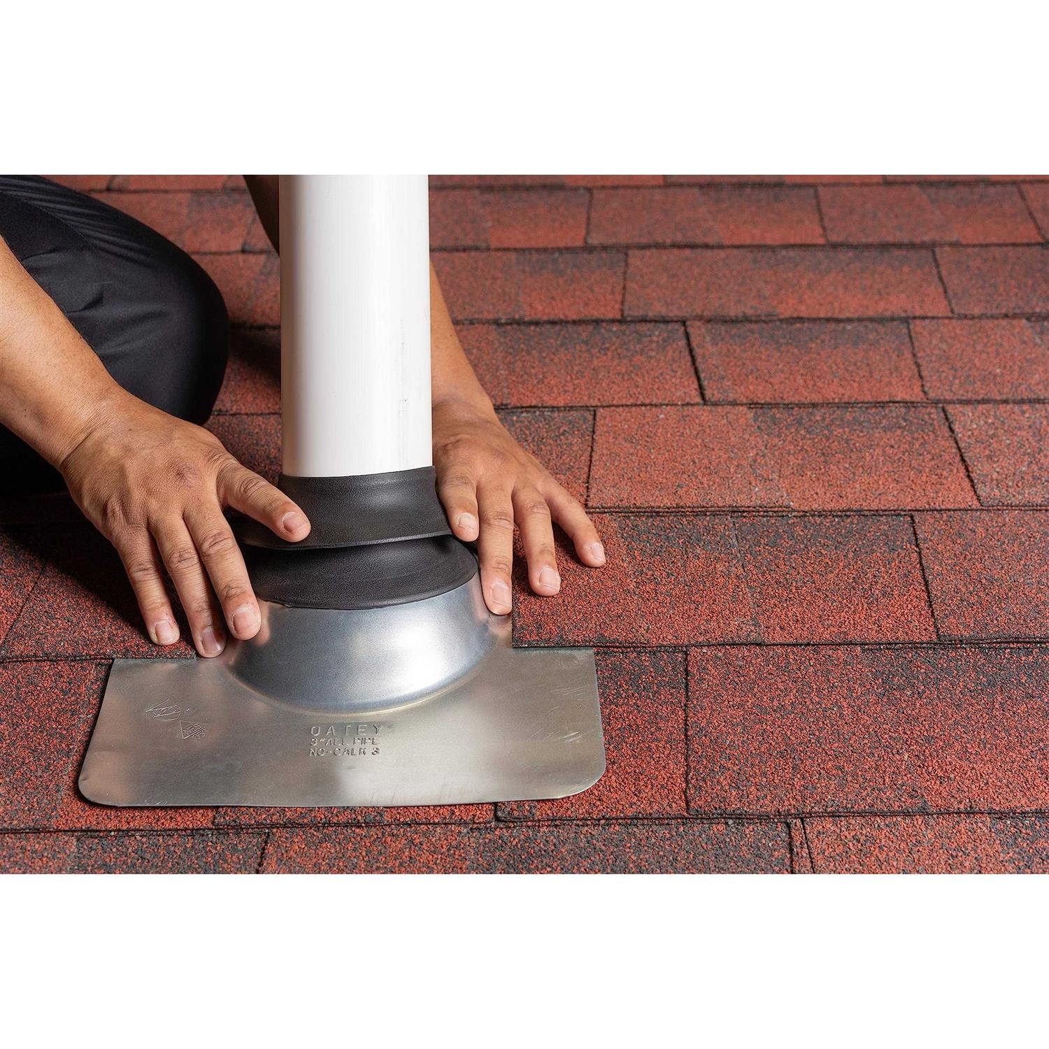 Oatey 14135 2 Rain Collar for No-Calk Roof Flashing - Zenithce