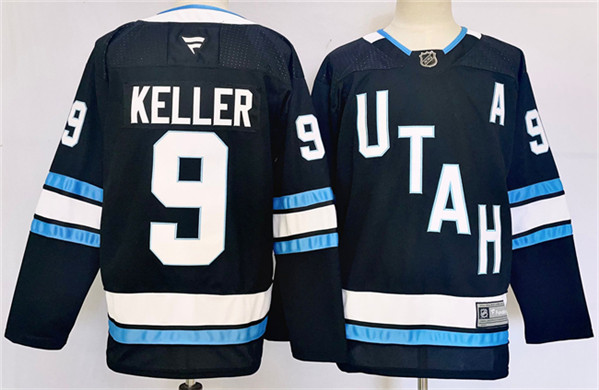 Utah Club #9 Clayton Keller Navy Stitched Jersey - Zenithce