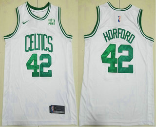 Boston Celtics #42 Al Horford White Icon Sponsor Swingman Jersey - Zenithce