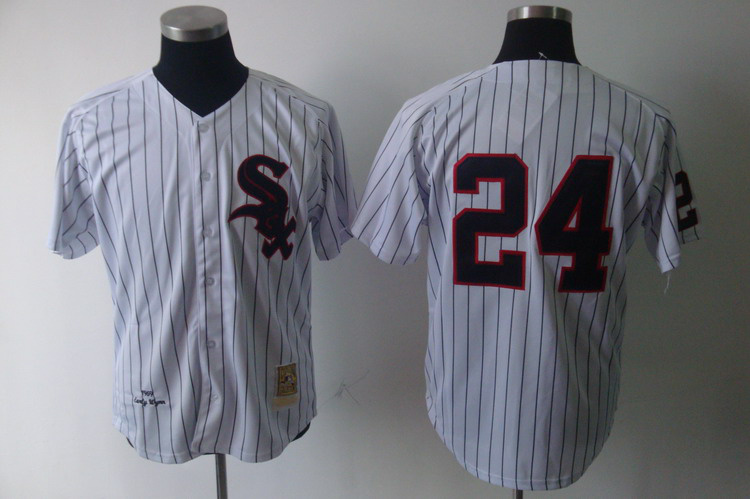 Mitchell And Ness Chicago White Sox #24 Early Wynn White Throwback Stitched Jerseys - Zenithce