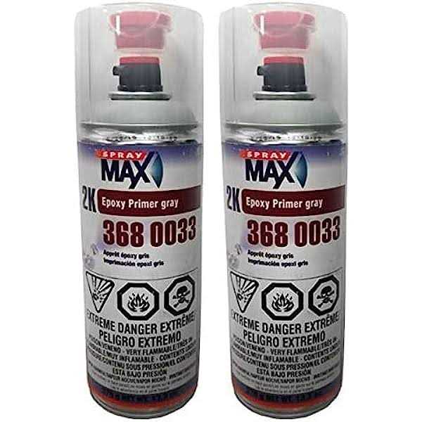 SprayMax Gray 2K Epoxy Primer 3680033 - Zenithce