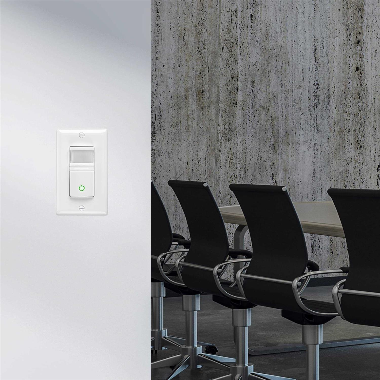 Maxxima LED Slide Dimmer Rocker Switch 3-Way/Single Pole Decorative Electrical Light Switch 600 Watt Max - Zenithce