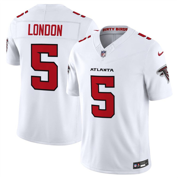 Atlanta Falcons #5 Drake London White 2026 New F.U.S.E. Vapor Untouchable Limited Stitched Jersey - Zenithce