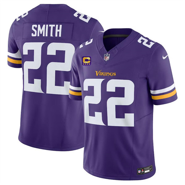 Minnesota Vikings #22 Harrison Smith Purple 2024 F.U.S.E. With 4-Star C Patch Vapor Untouchable Limited Stitched Jersey - Zenithce