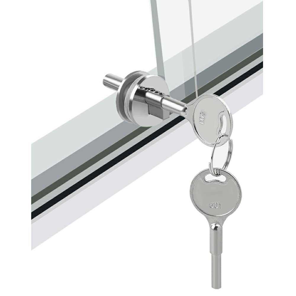Glass Door Side Seal Strip 100 Inch Frameless Shower Door Sweep for 1/4 Framelss Glass Door - Zenithce