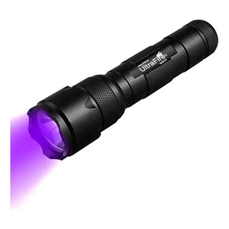 UltraFire Black Light UV Flashlight Super Power UV 395-405 nm Led WF-502B Blacklight Flashlights for Leak Detector - Zenithce