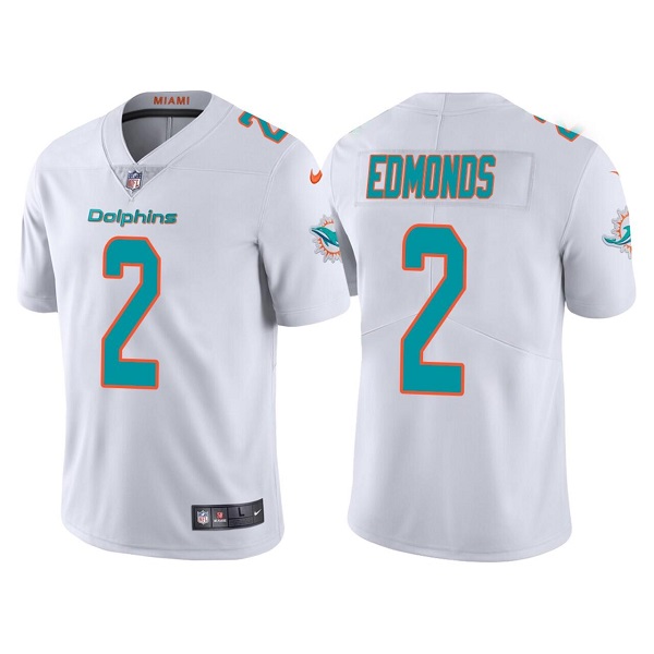 Miami Dolphins #2 Chase Edmonds White Vapor Untouchable Limited Stitched Football Jersey - Zenithce