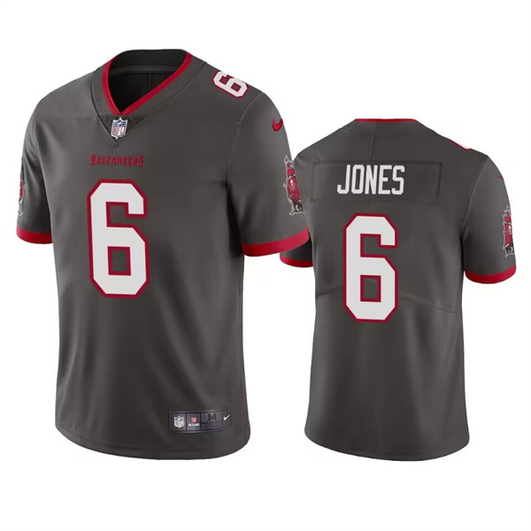 Tampa Bay Buccaneers #6 Julio Jones Gray Vapor Untouchable Limited Stitched Jersey - Zenithce