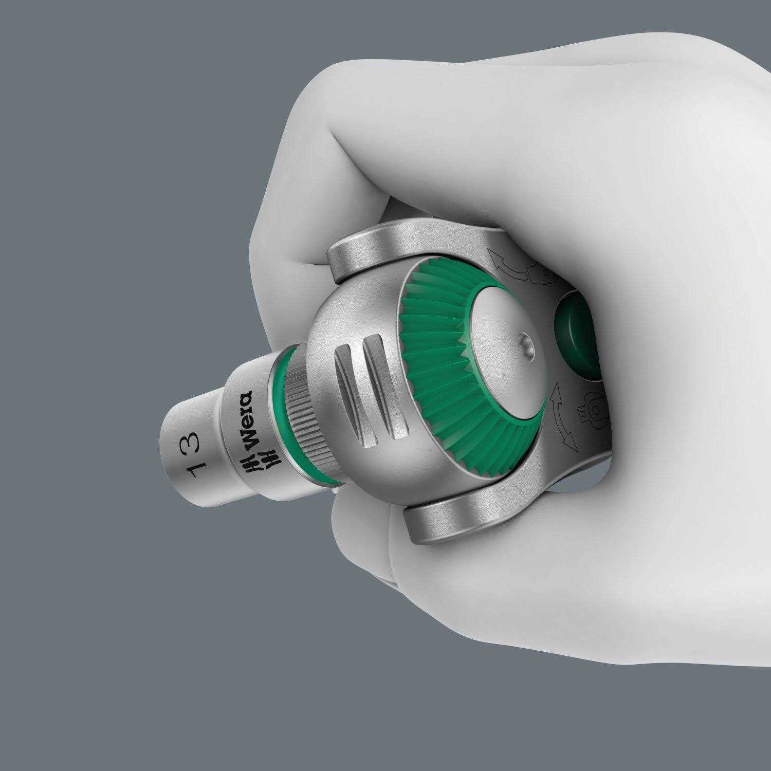 Wera 8001 A Zyklop Mini 1 Bit Ratchet 05073230001 - Zenithce