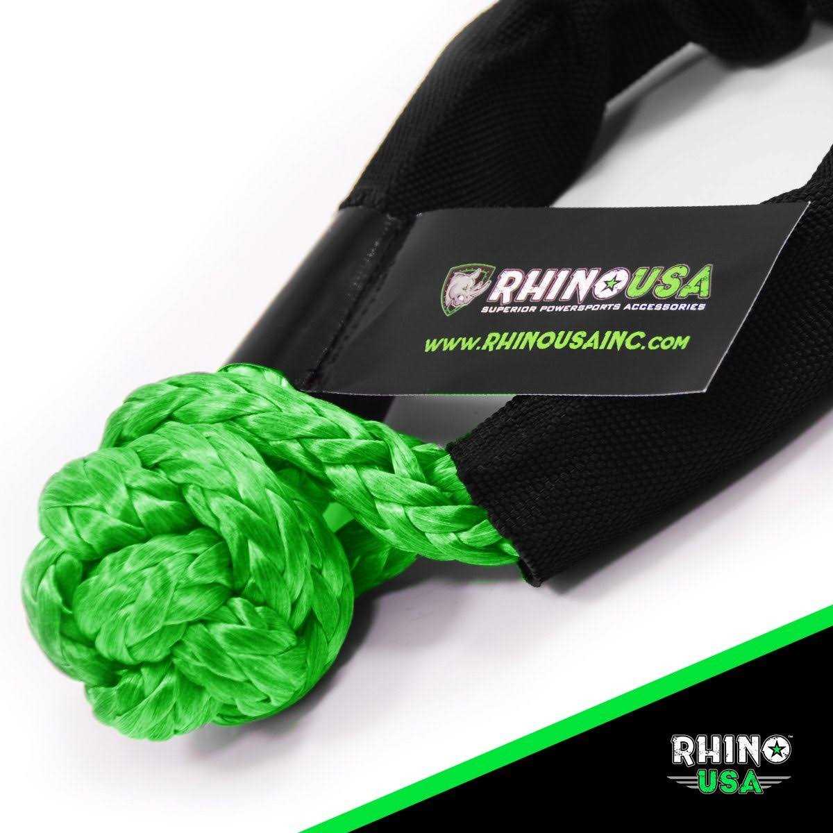 Rhino USA 1.7 inch x 17 inch Soft Loop Tie-Down Straps - Zenithce