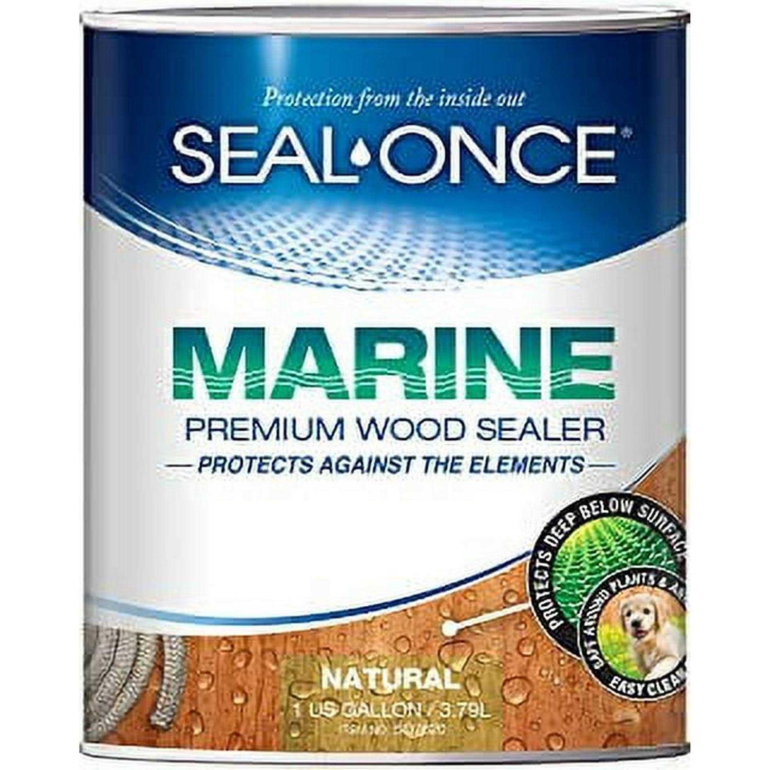 Seal Once Marine Premium Wood Sealer - Zenithce