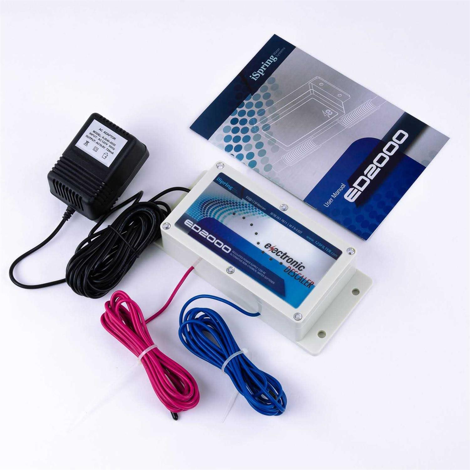 iSpring ED2000 Whole House Electronic Descaler Water Conditioner - Zenithce