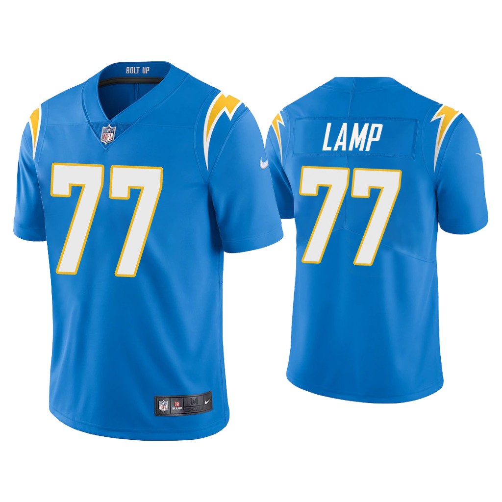 Los Angeles Chargers #77 Forrest Lamp 2020 Blue Vapor Untouchable Limited Stitched Jersey - Zenithce
